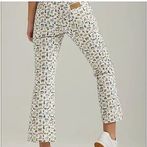 LIKE NEW WRANGLER WROCK 672 HIGH RISE KICK FLARE IN LIFE’S LEMONS, SIZE 33